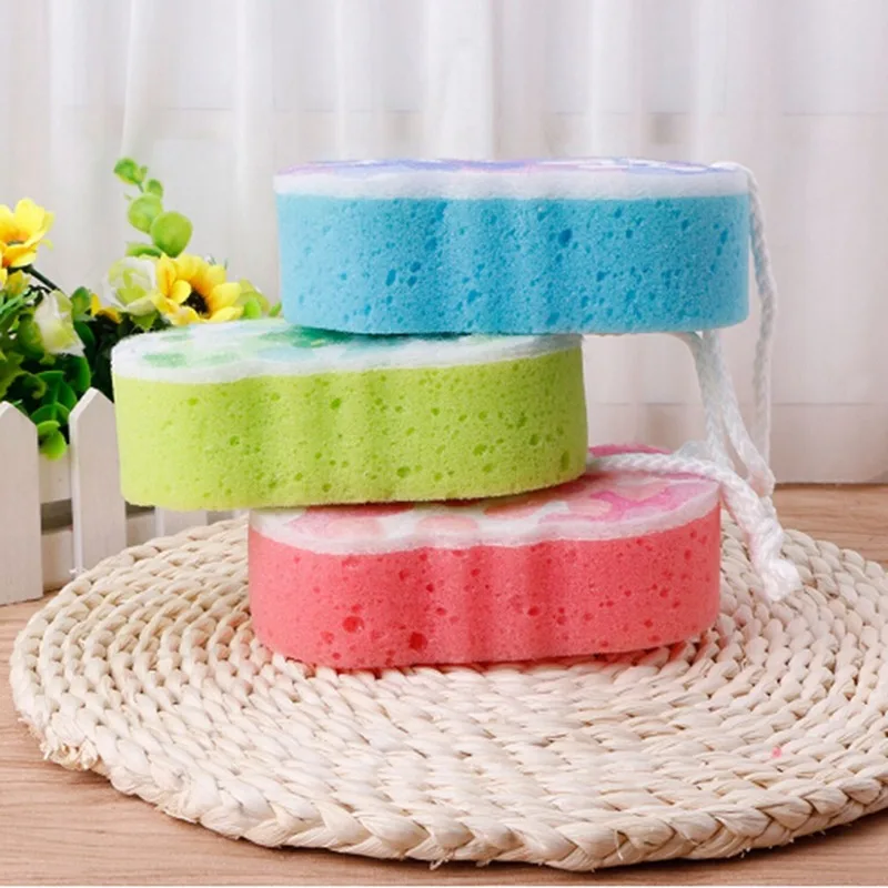 Ванна губка массаж душ мульти Отшелушивающий очистка тела скруббер Чистка