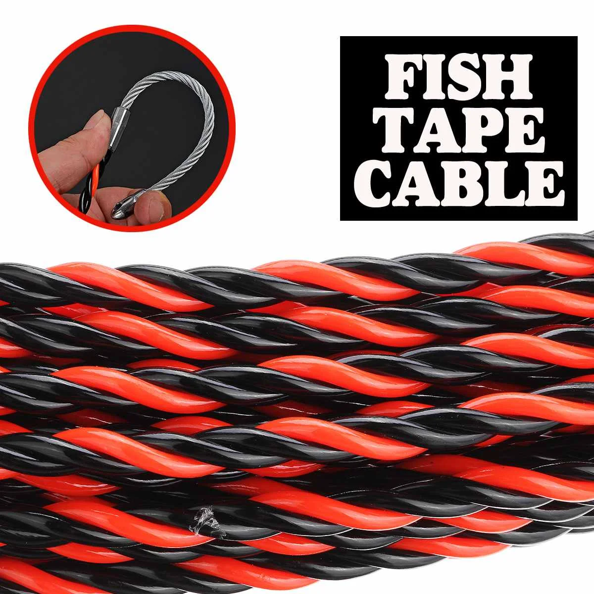 6 мм направляющее устройство POM Электрический кабель Push Pullers воздуховод Rodder