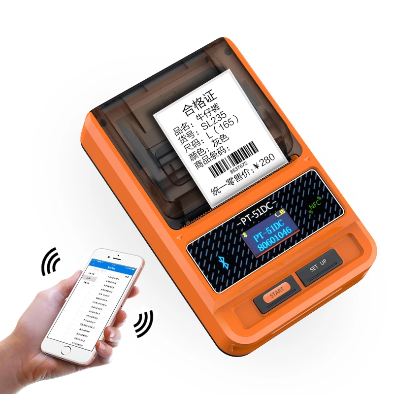 Портативная этикетка Bluetooth наклейка|Принтеры| |