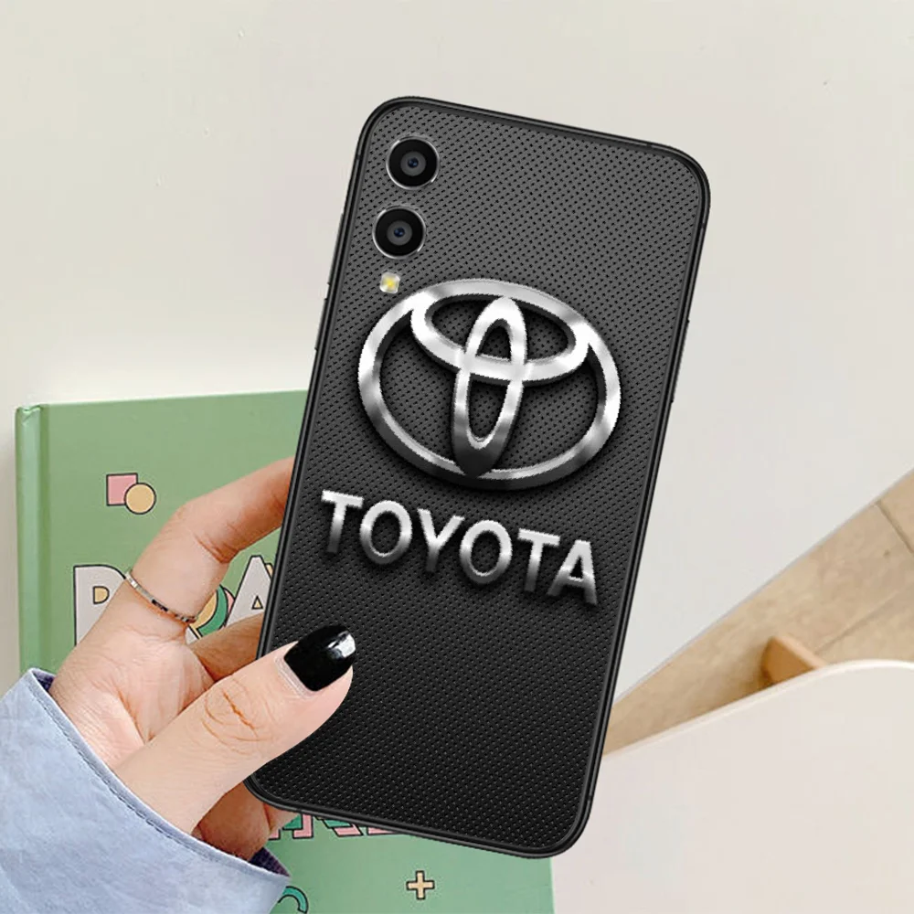 

Toyotas car Phone Case For Huawei Honor 6A 7A 7C 8 8A 8X 9 9X 10 10i 20 Lite Pro Play black Hoesjes Luxury Back Soft Cover 3D