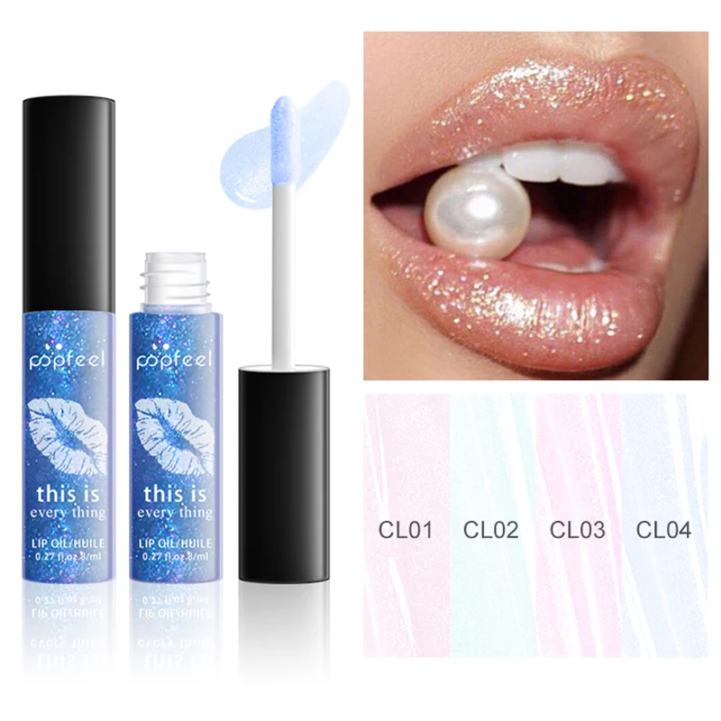 Стойкая жемчужная поляризационная прозрачная и увлажняющая водостойкая Помада