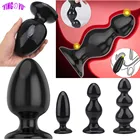 Анальная пробка, Анальная пробка, массажер простаты для мужчин, женщин, геев, стимулятор расширения ануса, большие анальные шарики