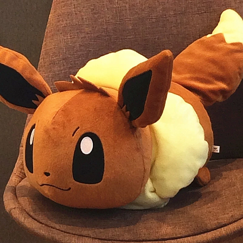 50 см Большой размер Eevee плюшевая игрушка Покемон удерживающая Подушка Мягкая