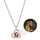 Простое ожерелье с подвеской в форме обычного сердца, 1 шт., подарок на память для любимой семьи, подарок на день матери, Модная бижутерия, подарки, Прямая поставка