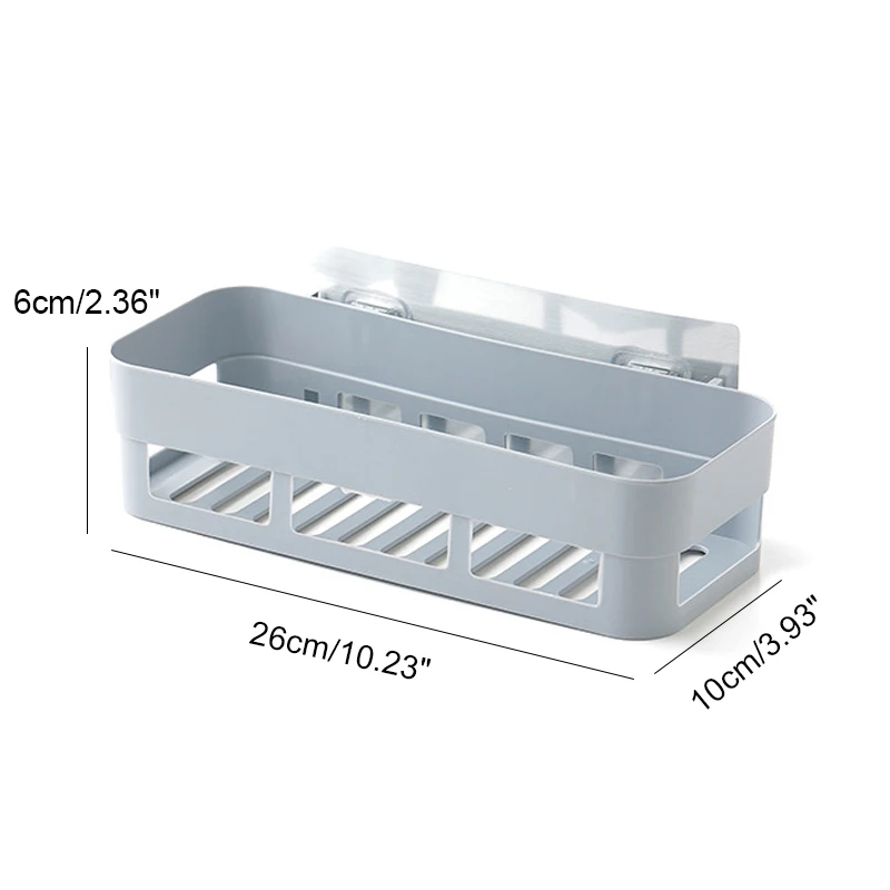 

Bathroom Shelf Wall Hanging Bathroom Wall-mounted Storage Racks Toilet Storage Holder Free Punching Racks For Bathroom