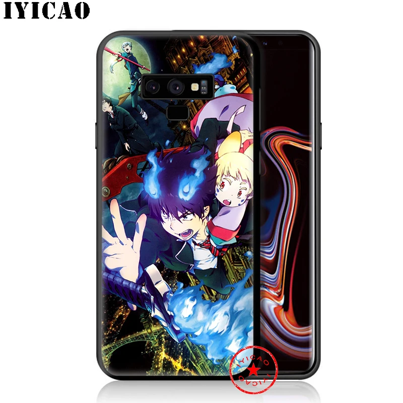 IYICAO синий Exorcist аниме мягкий чехол для samsung Galaxy S10e S10 S9 S8 Plus S6 S7 Edge Note 10 9 8 TPU |