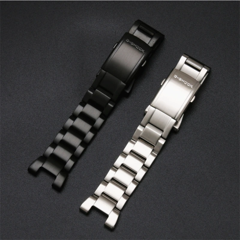 

For Casio GST-W300 GST-S110 GST-S100G GST-W110 W100G Watchband Stainless Steel Strap Replacement Straps Bands Clasps Wrist Band