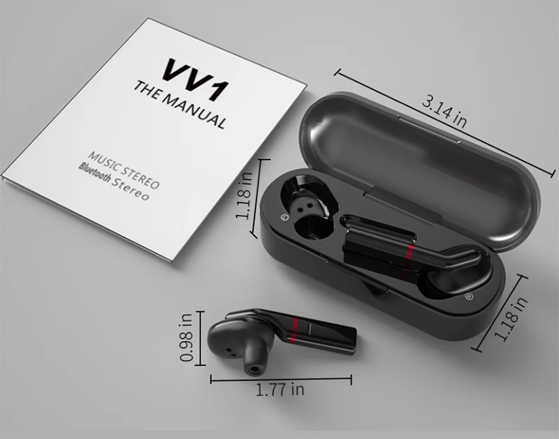 Bluetooth 5,0 беспроводные наушники TWS бинауральная спортивная Гарнитура 3D стерео звук с микрофоном громкой связи спортивные наушники с зарядным устройством