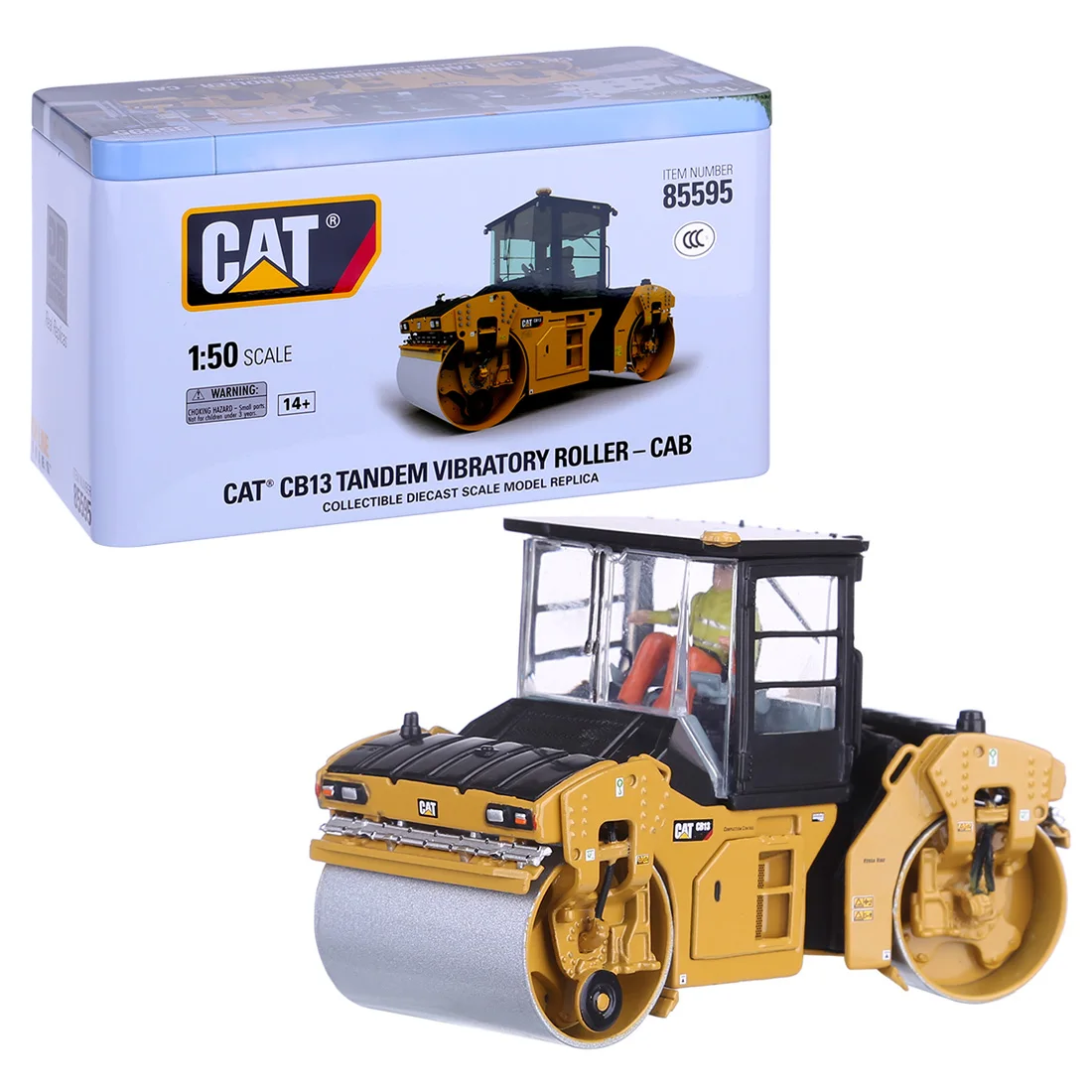 

1/50 Alloy Diecast Road Roller Engineering Van Construction Truck Model Building Kit 2020 New Arrival for Collection Decoration