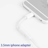 new earphone adapter for iphone 7 8 11 x xr aux earphone adaptador on ios 14 11 12 13 to 3 5mm jack female male charger adapters