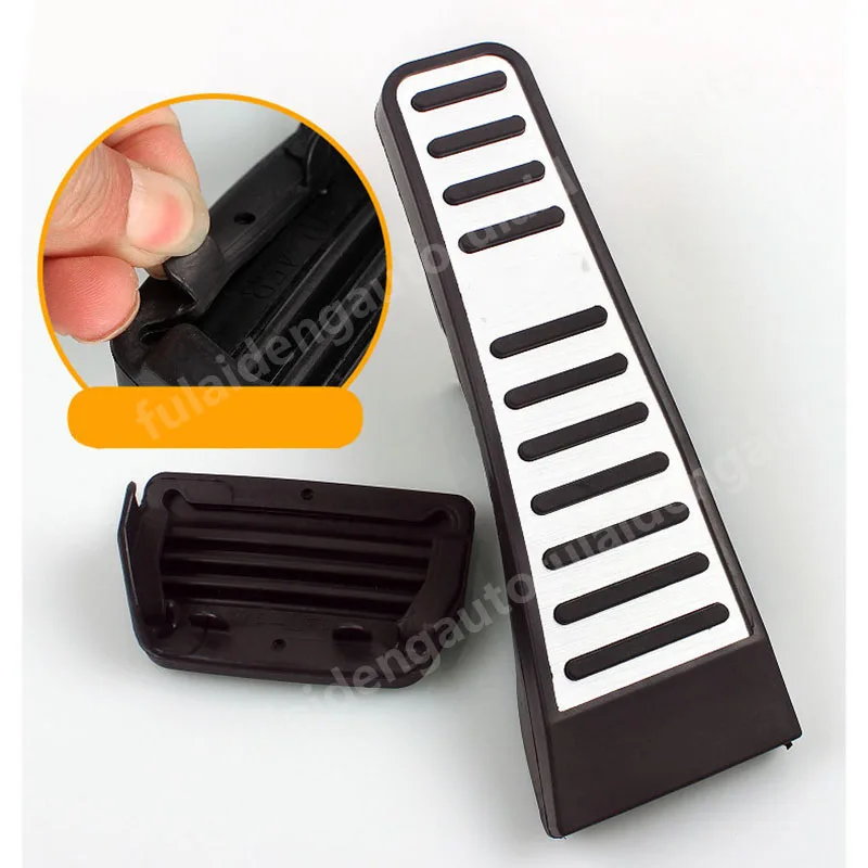 2pcs For Volvo XC60 2018-2021 Aluminum alloy Brake Accelerator Pedal Pad cover trim Auto internal accessories | Автомобили и