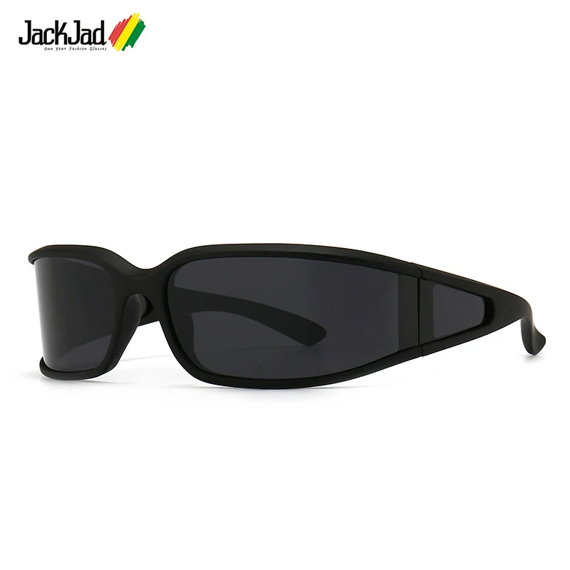 

JackJad 2021 Fashion Cool Shield Style Side Lens Sunglasses Women Men Modern Vintage Brand Design Sun Glasses Oculos De Sol 0123