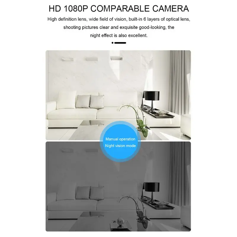 

X7AA Q13 1080P WiFi Control 150 Degrees Wide Angle Comparable Intelligent Camera