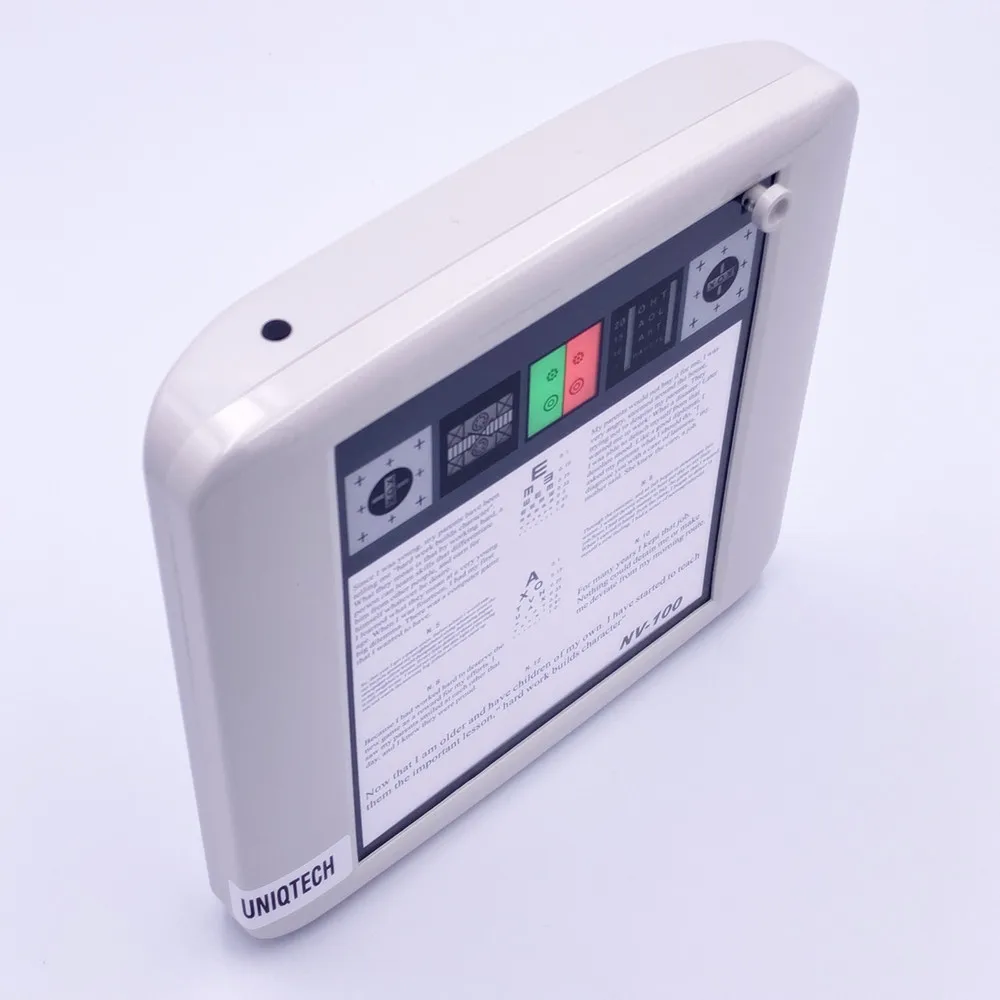 Mingsing NV-100 ближе к Таблица для проверки зрения Vision Acuity диаграмма тестер |