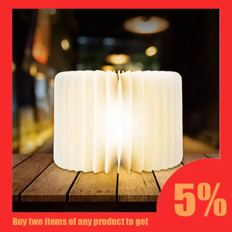 

New LED Creative Book Night Light USB Rechargeable Bedside Lamp Eye Protecting Children's Reading Lamp Nice Decorative Book Lamp