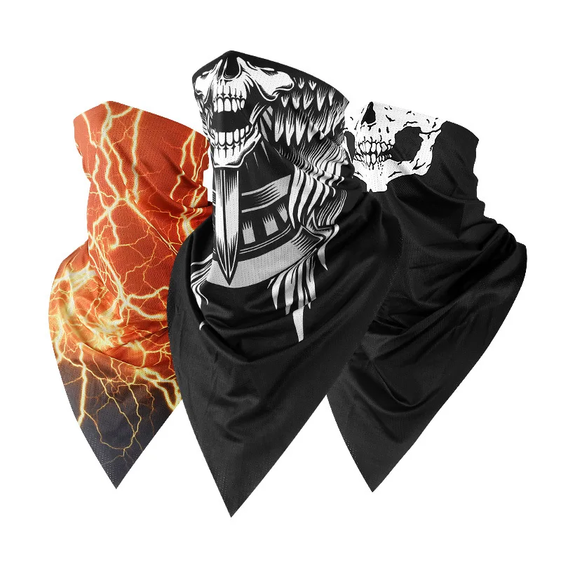 Велосипедная Волшебная бандана треугольный шарф устойчивая к ультрафиолетовому