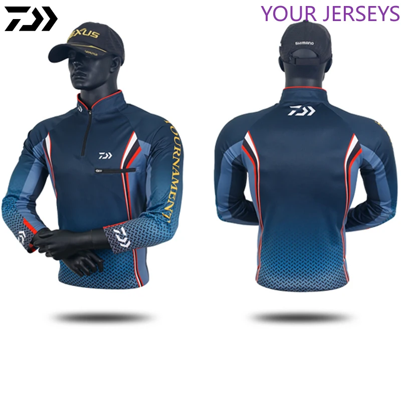 

2021 Fishing Clothes Men Shirt Anti-UV Breathable Outdoor Sport Fishing Shirts Quick Drying Sun Protection Fishing Jersey