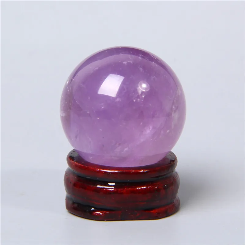 

20-50mm Natural Tiger Eye Amethysts Obsidian Crystal Ball Sphere Stand Gem Quartz Globe Pedestal Healing Fengshui Home Decor