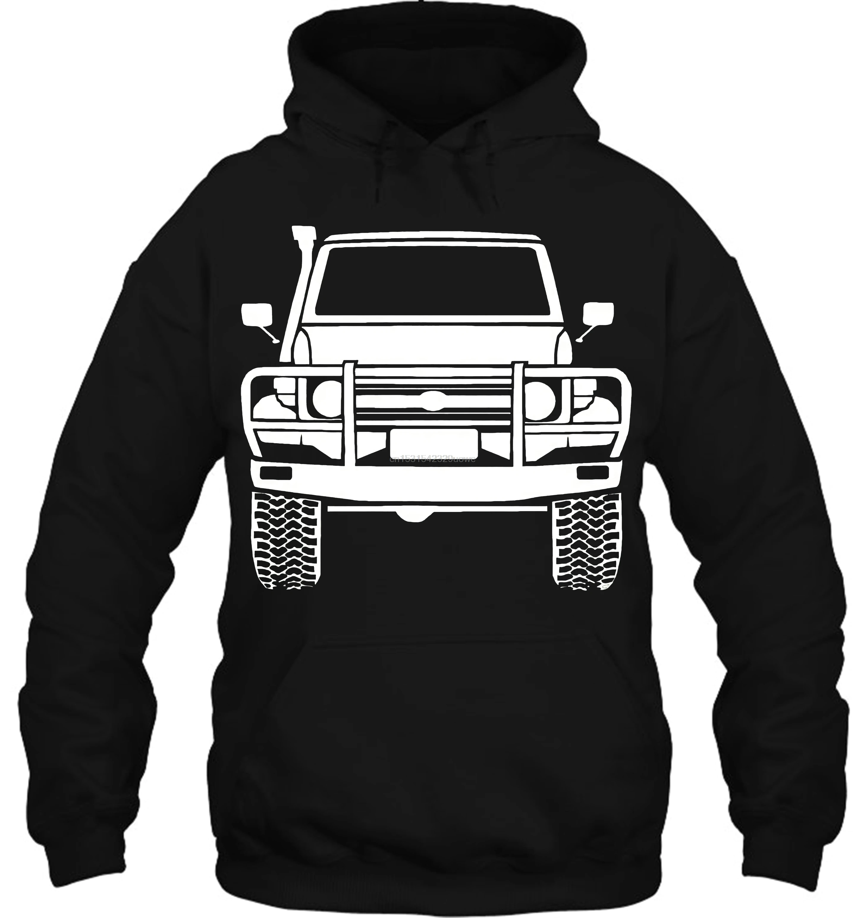 Мужская толстовка с капюшоном Toyota Land Cruiser 70 Series J70 4WD 4x4 Landcruiser Женская и Уличная