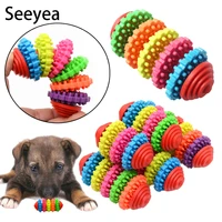 durable health gear gums teething teeth rubber pet dog cat toys pet dental puppy dog chew toys for small large dogs pet supplies