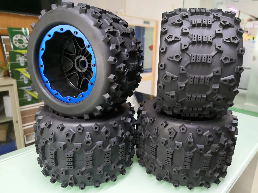 1/8 гоночный на дороге Багги кольцо Beadlock колеса шины Набор для SST-EP T8TE V2 VP Tekno MT410 2 шт