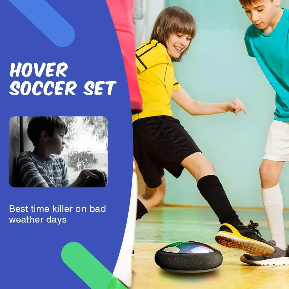 hover soccer ball football toys soccer ball toys kid outdoor sports games floating foam football toys for kids 2 to 4 years old free global shipping