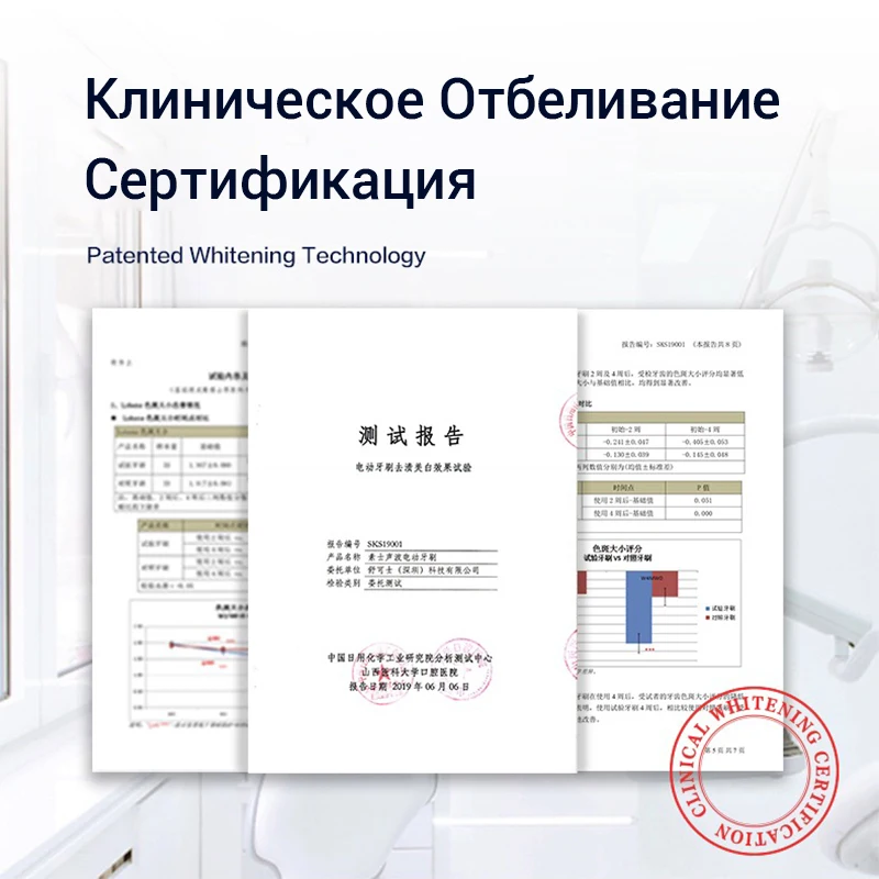 Ультразвуковая электрическая зубная щетка xiaomi SOOCAS X3U simple отбеливающая