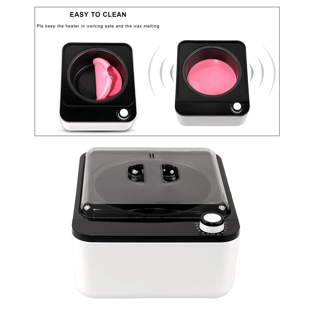 

Wax Hot Warmer for Body Hair Removal Depilatory Wax Beans Waxing Beauty Electric Portable Wax Hot Warmer Hair Removal Kit