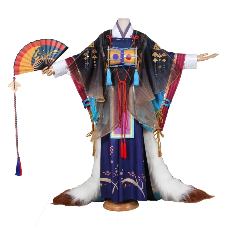 Индивидуальный размер SSR Onmyoji tammo no Mae Косплей Костюм первый разблокированный