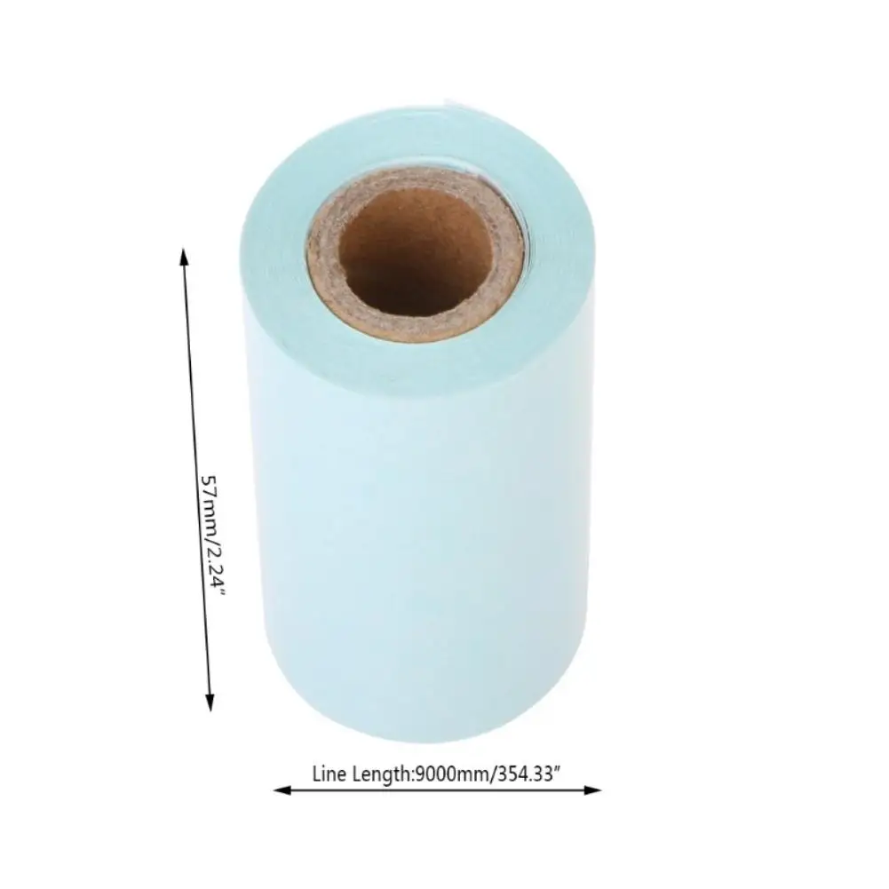 

3 Rolls 57x30mm Self-adhesive Thermal Sticker Printing Paper for Paperang P1