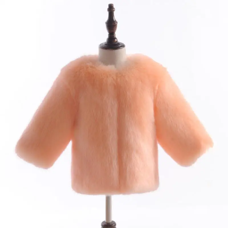 2018 зимняя плотная теплая одежда для маленьких девочек пальто с воротником из