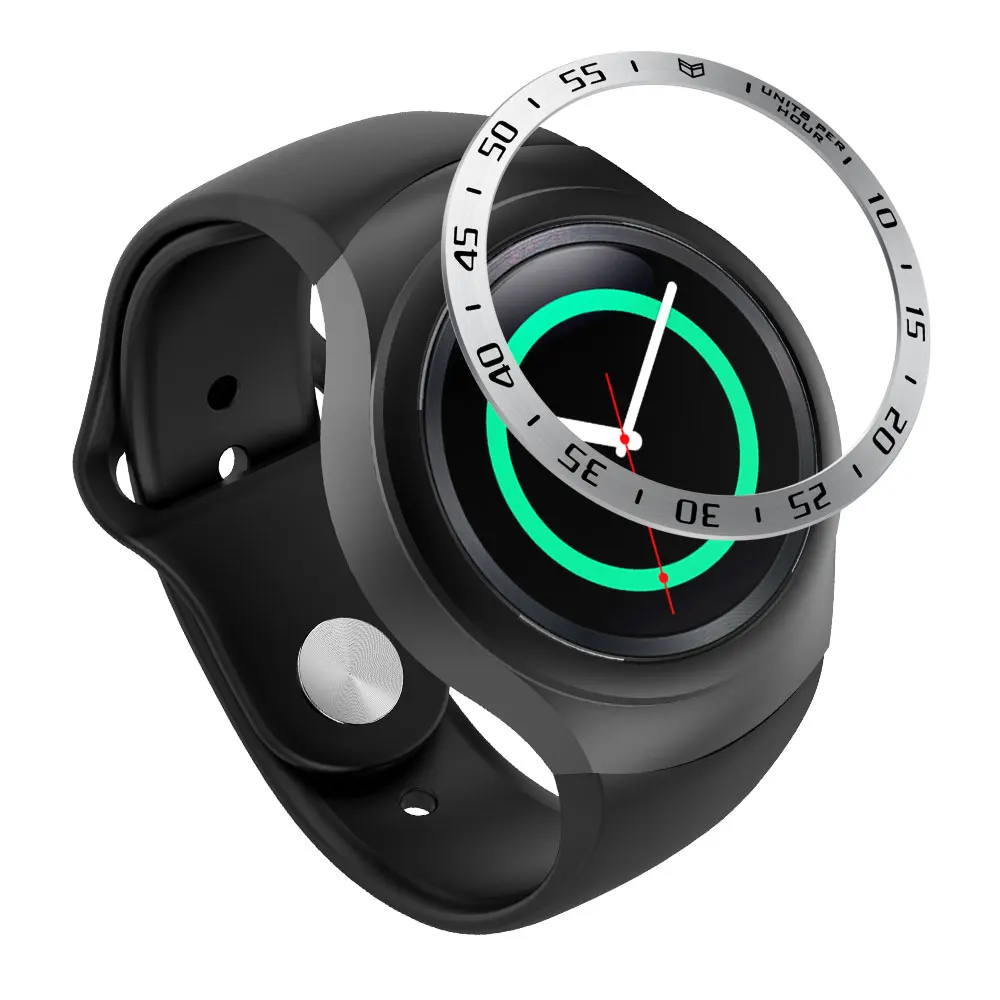 Color A3 Кольцо для samsung Galaxy Watch 42 мм Ringke циферблат Рамка Стиль рамка чехол Защита для samsung gear S2 SM-R720 R720 чехол s - Цвет: Color A3
