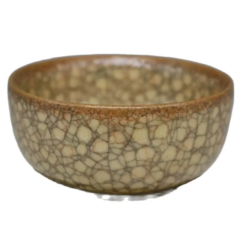 

Антикварная коллекция: глазурованные чайные чашки и чашки с ледяным покрытием от официальной печи династии песен