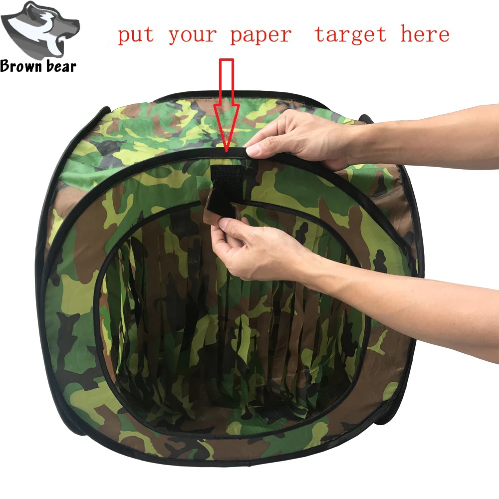 

shooting target BB gun target practice Portable Airsoft Tent Target with BB Trap