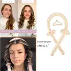 Ролик для волос без тепла, для ленивых, для сна, вьющиеся волосы, бигуди с большими волнами и жемчужинами, из хлопка, портативная бигуди