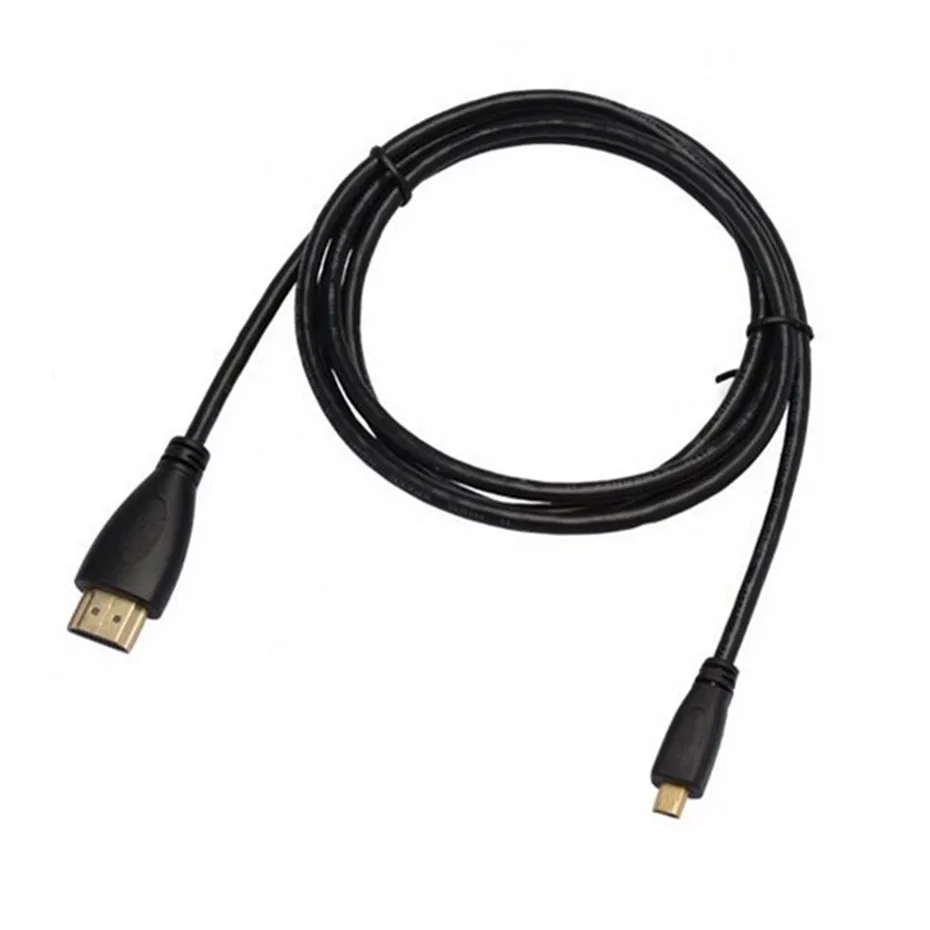 Камера Male Tablet HD Phone GoPro XBOX PS3 Micro HDMI совместимая с кабелем HDTV позолоченная 0 5 м 1 H