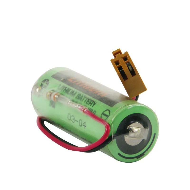 

10x CR17450SE A98L-0031-0012 A02B-0200-K102 A02B-0265-K101 CNC Battery CR17450SE-R 3V Lithium Battery for SANYO FDK