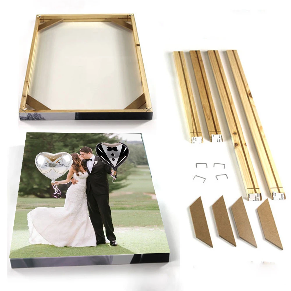 

Natural wood picture frame canvas picture frame manufacturers provide DIY wall picture frame poster frame