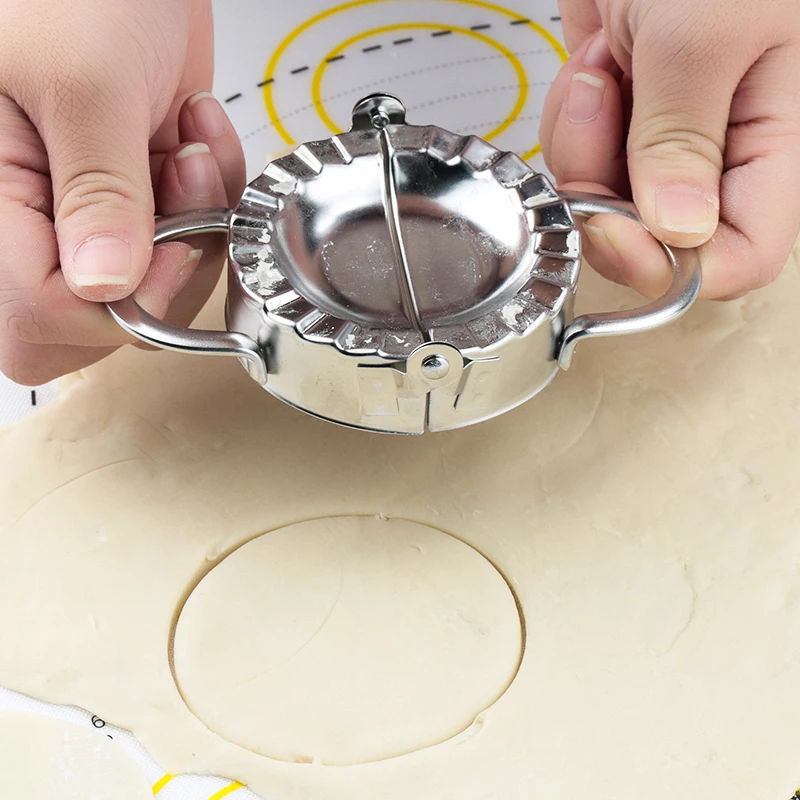 Easy DIY Dumpling Mold Multifunction Stainless Steel Maker Wrapper Jiaozi Device Cutter Kitchen Accessories |