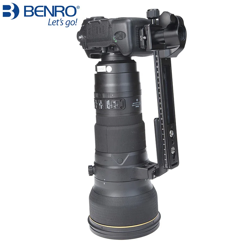Стабильный кронштейн для телеобъектива Benro lh280 h с зажимом пластина длинным