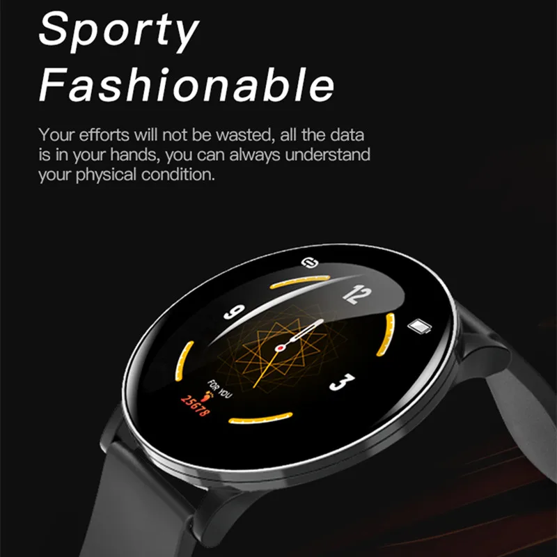 W8 Смарт-часы для мужчин монитор артериального давления пульсометр фитнес-трекер