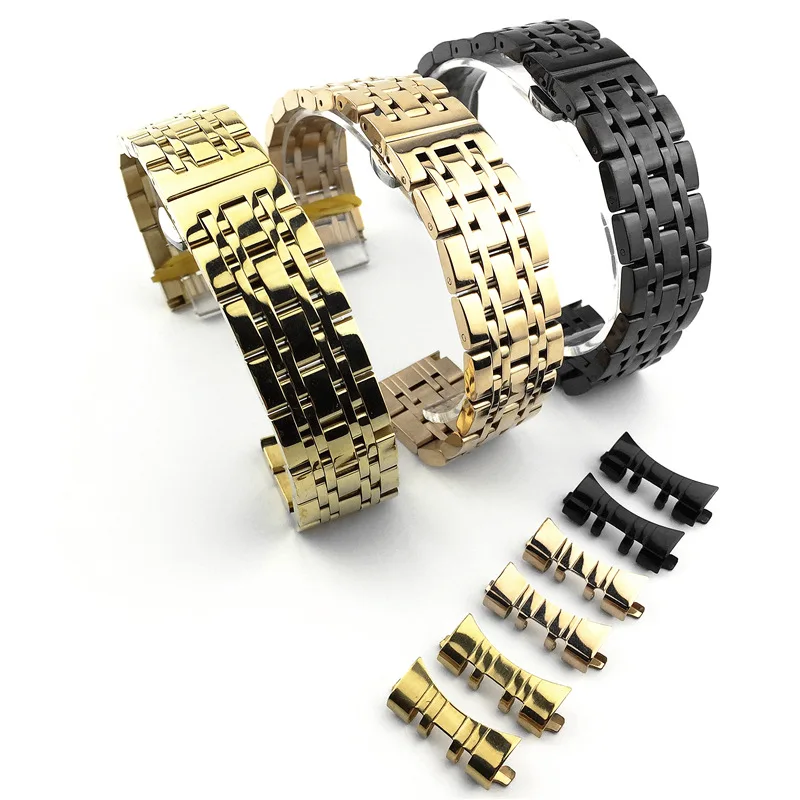 Stainless Steel Watch band 18mm 20mm 22mm 24mm Bracelet Women/Men's Wrist Strap Suitable for Various Brand Watchband