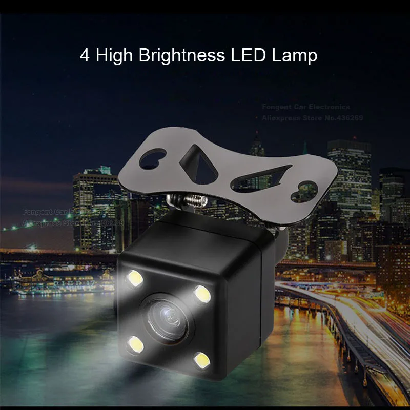 Система помощи при парковке Автомобильная камера заднего вида CCD светодиодный