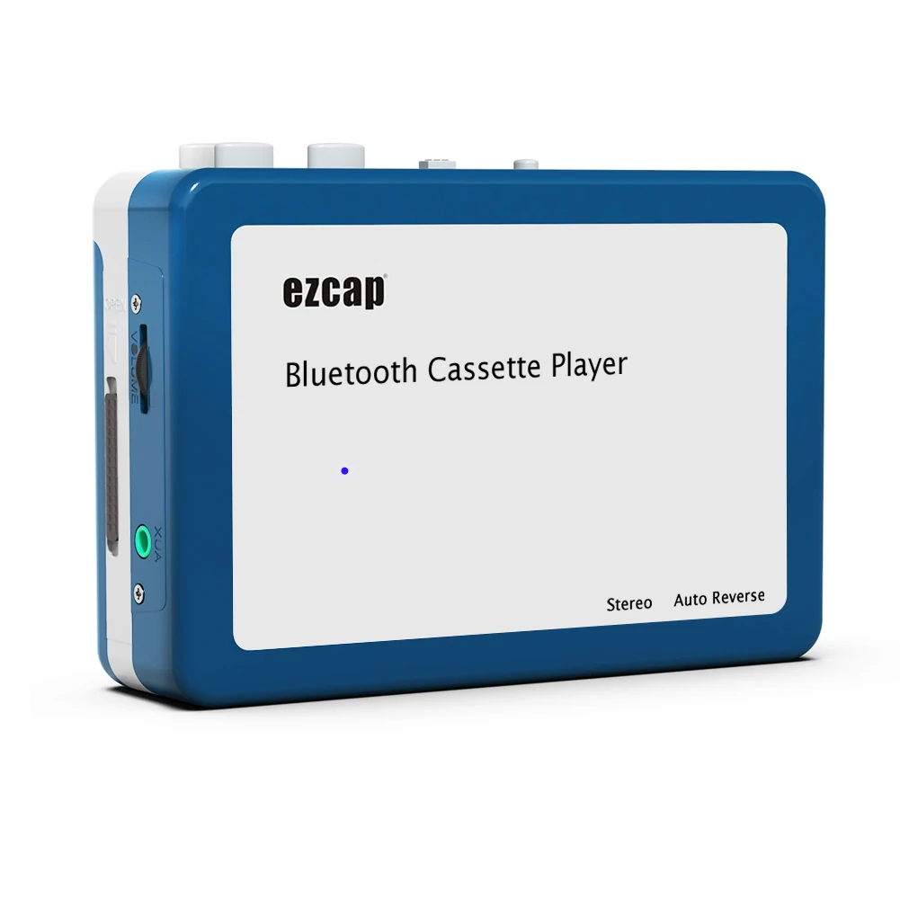 Портативный кассетный плеер с Bluetooth Кассетный проигрыватель Bluetooth-выходом для