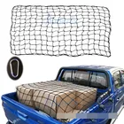 Сетки для багажника Toyota Hilux Vigo Revo Tundra Tacoma, сетки для багажа, нейлоновая эластичная сетка для груза, автомобильный Органайзер, аксессуары