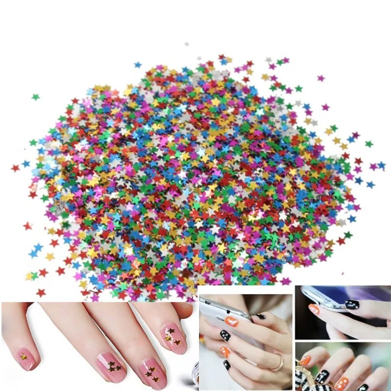 1500Pcs Mullticolor Sparkle Stars Confetti Sprinkles for Wedding Birthday Party Table Decoration Balloon Filling | Дом и сад