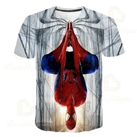 disney new movie spider hero far from home t shirt kids 3d short sleeve summer shirt compression t shirt tops tees