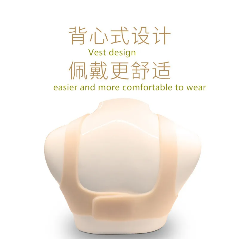 Кожа настоящая форма жилета без шеи Полная силиконовая груди Трансвестит Грудь