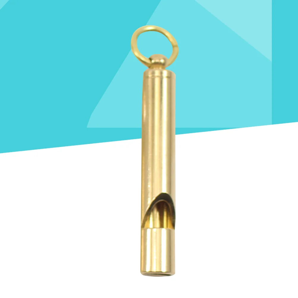 

Многоцелевой свисток для выживания на открытом воздухе Ретро латунный свисток для выживания брелок Подвеска для уличного оборудования инс...