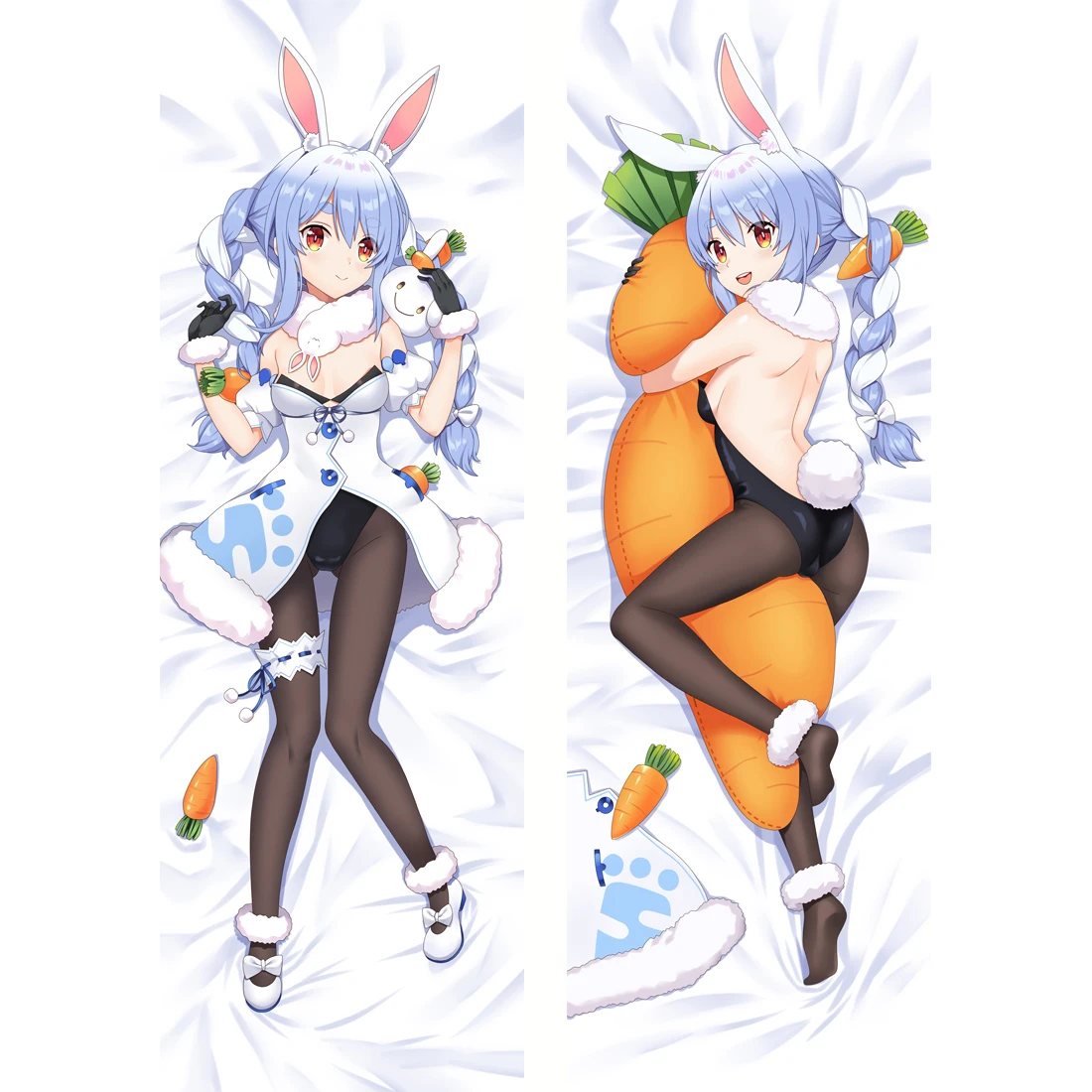 Аниме Dakimakura виртуальный YouTuber Usada пекора обнимающая подушка для тела Чехол Otaku